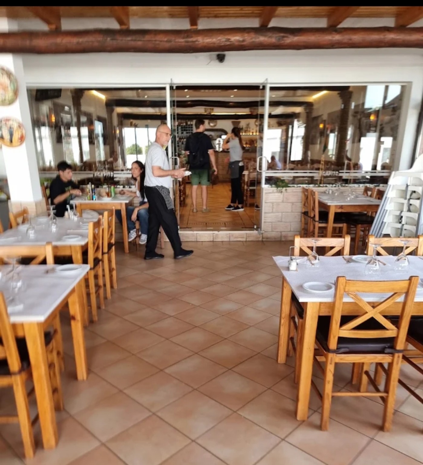 Sala de refeições do Agapito
